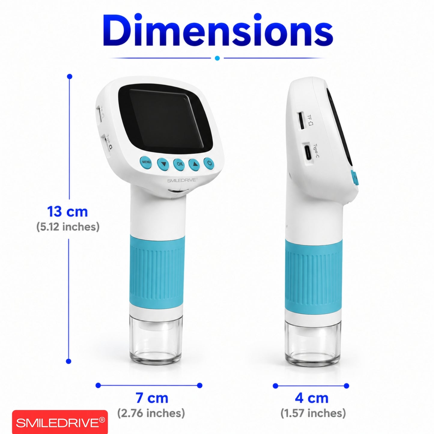 1000X Handheld Digital Microscope for Kids with 2.0" IPS Display | Portable Rechargeable Pocket Microscope with Lanyard| 8 LED Lights | for Coins, Plants, Insects, Jewellery, PCB & Educational Learning