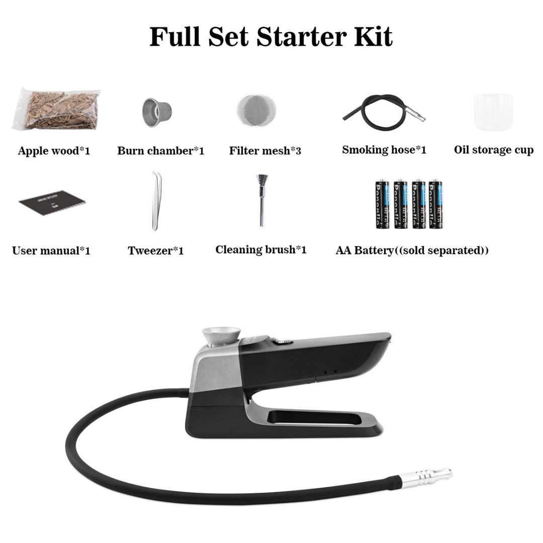 Professional Smoke Infuser Gun Portable Smoking Machine for Food Cocktails