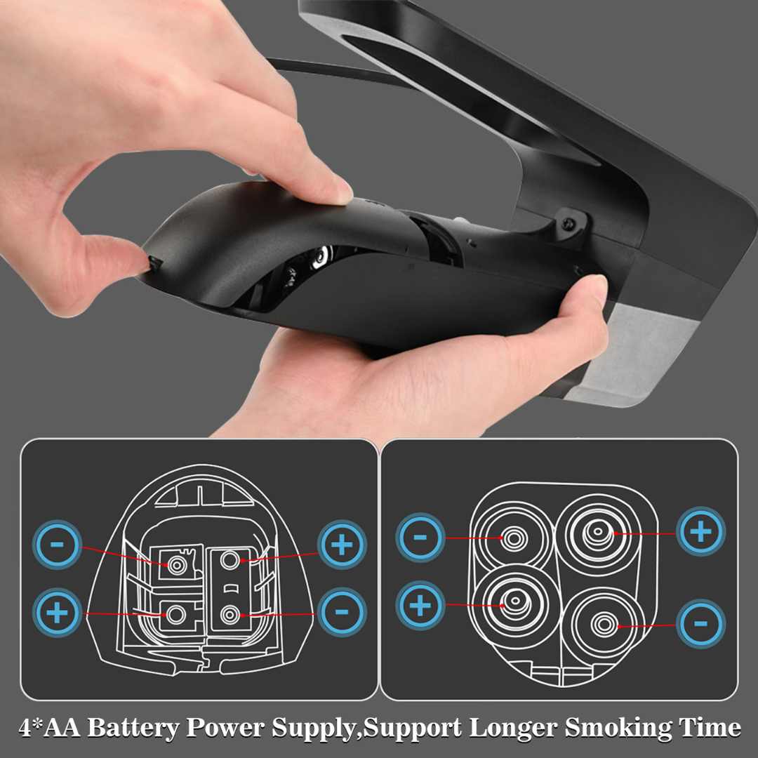 Professional Smoke Infuser Gun Portable Smoking Machine for Food Cocktails