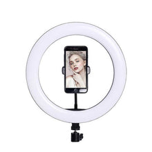 Load image into Gallery viewer, Ring Light with Stand-LED Photography light for Bloggers Youtubers Instagrammers (available in 12/10/8 inches)