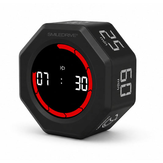 Pomodoro Timer | Digital Kitchen Timer | Productivity Timer with Flip Display, Preset Countdown Modes, Count-Up Function & USB-C Charging