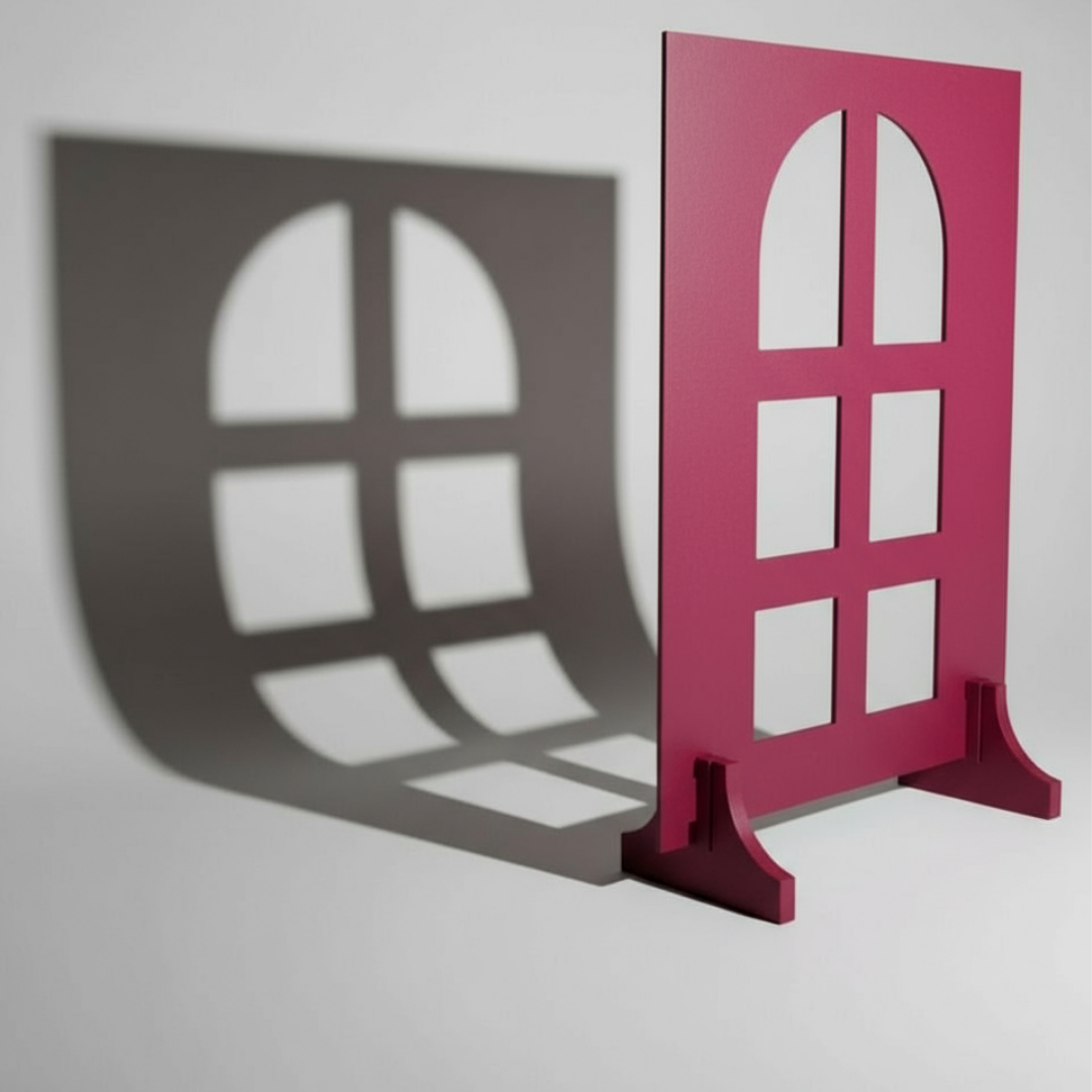 Shadow Board for Photography – Laser-Cut MDF Panel for Creative Light & Shadow Effects | Perfect Prop for Product, Food, Portrait & Studio Photograph