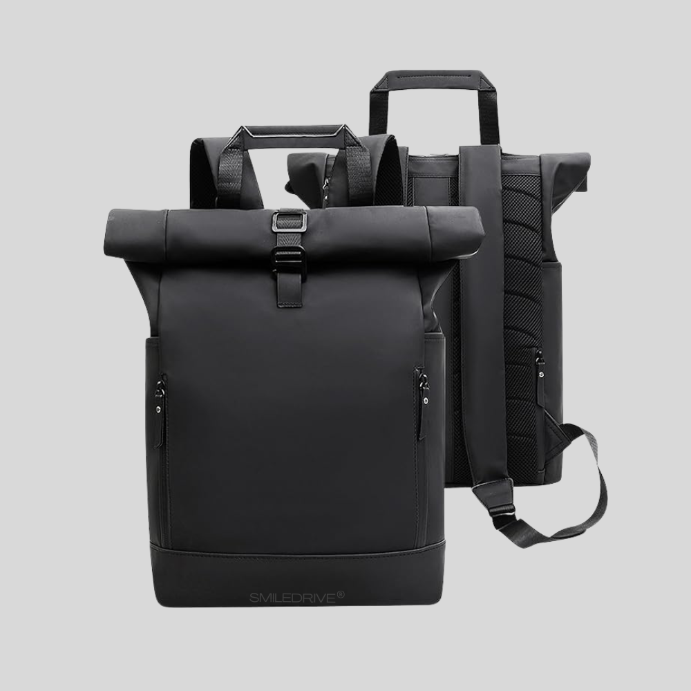 Waterproof Bag for Laptop RollTop Expandable 20-25L, Fits 15.6" Laptop, Anti-Theft, Travel/Office/College Bag for Men & Women