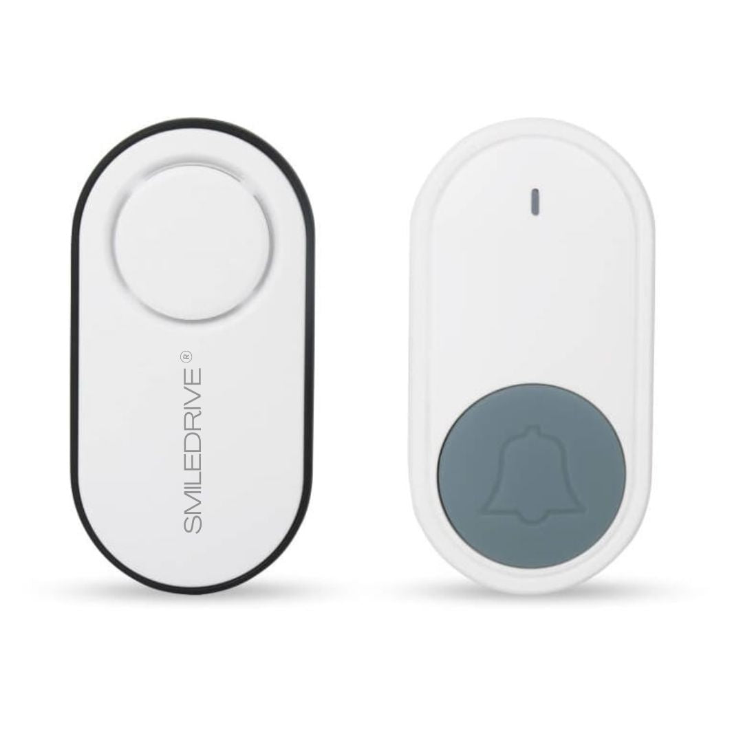 Smiledrive® Wireless Door Bell - USB Mini Doorbell for Home with 500 ft range