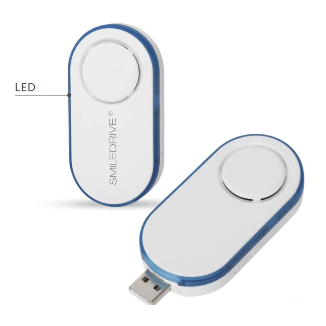 Smiledrive® Wireless Door Bell - USB Mini Doorbell for Home with 500 ft range