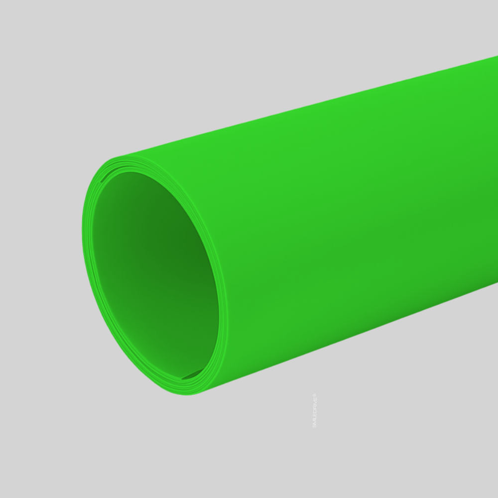 PVC Green Screen Backdrop – Wrinkle-Free Chroma Key Sheet for Streaming & Video (60×120 / 100×300 cm)