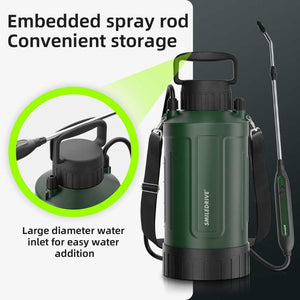 6L Garden Sprayer Water Spraying Machine with Rechargeable Battery, Adjustable Nozzle, Shoulder Strap for Garden, Lawn and Pet Cleaning
