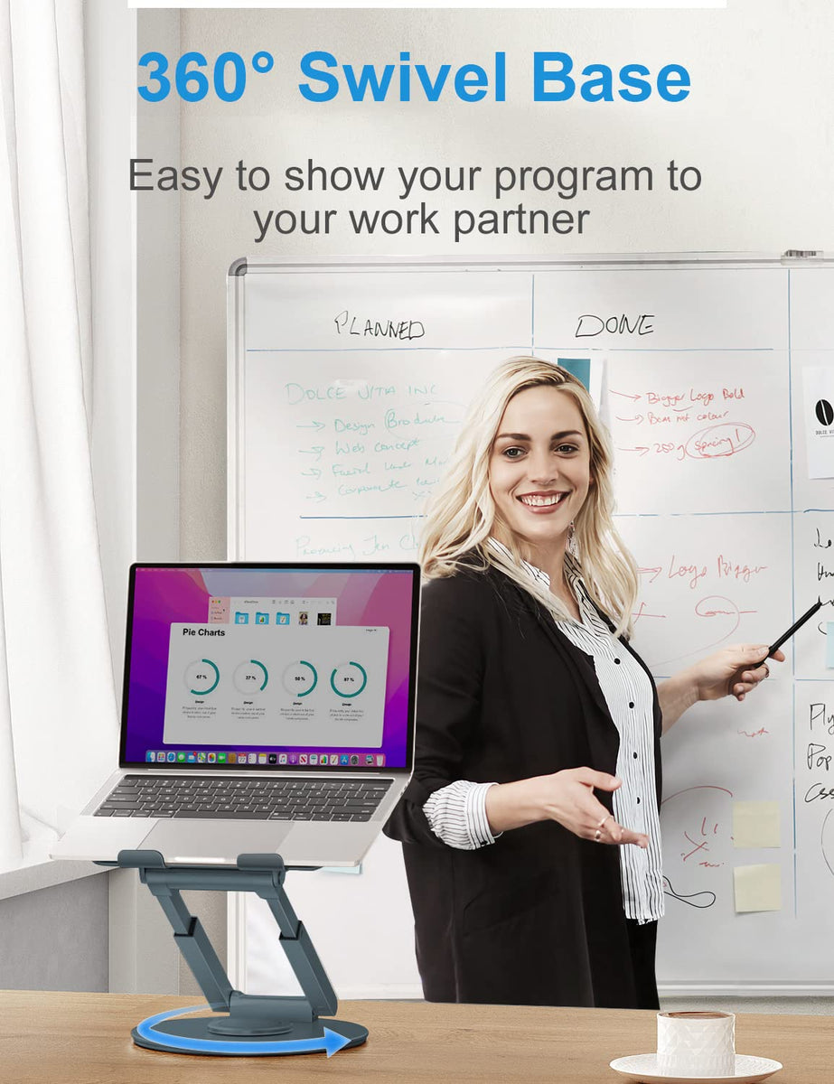 Smiledrive Portable Laptop StandStanding Sitting Desk Laptop Riser Smiledrive.in