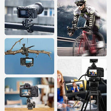 Load image into Gallery viewer, Mini Tripod Clamp Mount Stand for DSLRs Action Cameras and Smart Phones-Super Sturdy &amp; Versatile