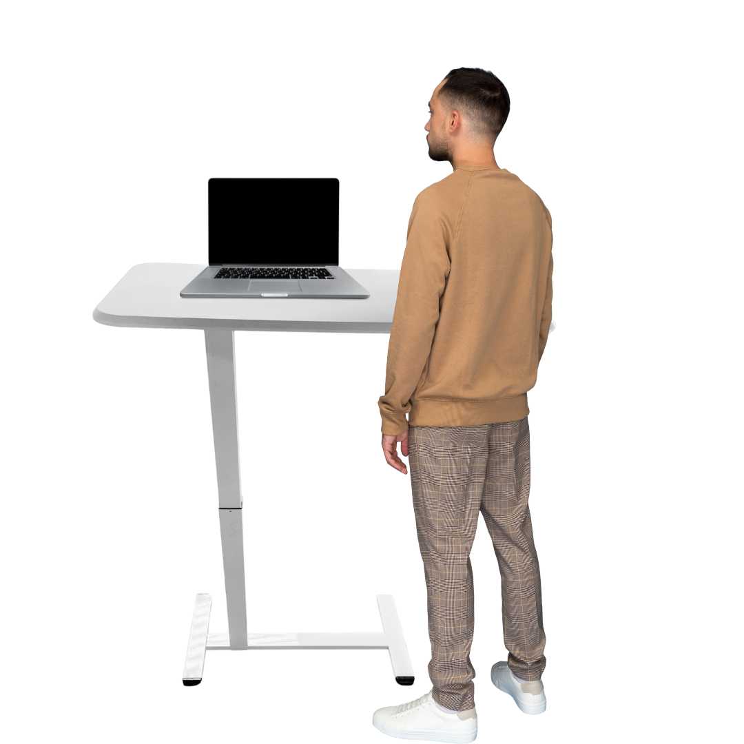 Height Adjustable Table Computer Desk Standing Laptop Work Table Smiledrive.in