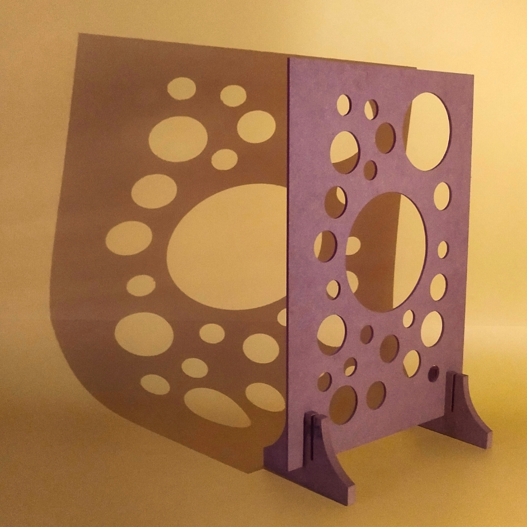 Shadow Board for Photography – Laser-Cut MDF Panel for Creative Light & Shadow Effects | Perfect Prop for Product, Food, Portrait & Studio Photograph