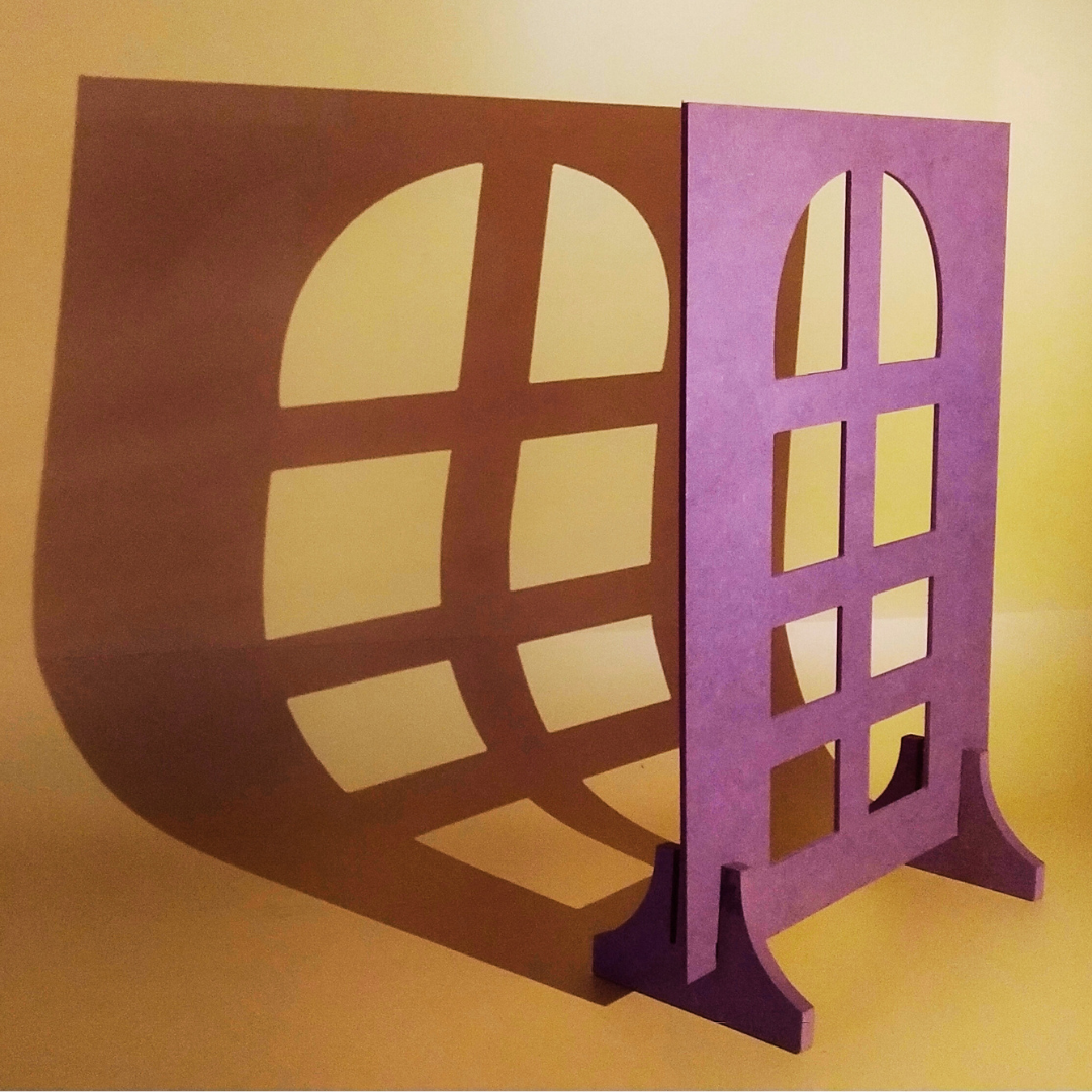 Shadow Board for Photography – Laser-Cut MDF Panel for Creative Light & Shadow Effects | Perfect Prop for Product, Food, Portrait & Studio Photograph