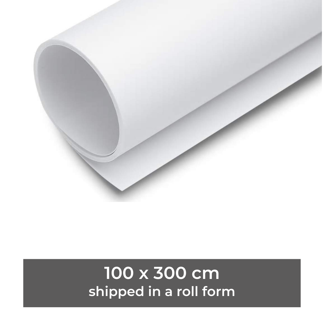 Professional Photography Background Sheets – PVC PP, Washable, Wrinkle-Free (100×300 cm, Multi-Color Options)