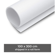 Load image into Gallery viewer, Smiledrive White Background Sheet for Photography PVC PP Plastic Washable, Seamless Large Size 100x300cm