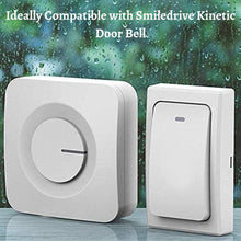 Load image into Gallery viewer, Long Range Kinetic Doorbell Remote Switch Waterproof Transmitter - White Smiledrive