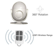 Load image into Gallery viewer, PIR Motion Sensor Alarm Long Range Wireless Infrared Motion Detector for Home and Office with remote Smiledrive