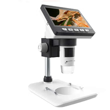 Load image into Gallery viewer, Digital High Definition Microscope with 50-1000x Mangnification 4.3&quot; Screen-USB connects with PC, Built-in card slot (8gb) smiledrive