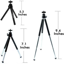 Load image into Gallery viewer, Smiledrive Expandable Long Universal Mobile Tripod - 360 Degrees Rotatable Smiledrive
