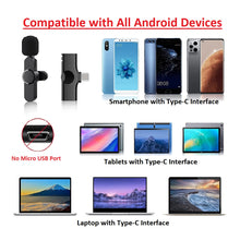 Load image into Gallery viewer, Wireless Mini Microphone Plug and Play Omni Directional Mic with Smart Noise Cancellation for Youtubers, Podcasters, Journalists Smiledrive