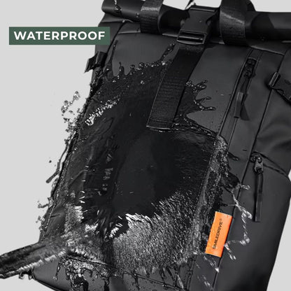Waterproof Rolltop Laptop Backpack Unisex Bag | Expandable 20–25L | Fits 15.6" Laptop | Anti-Theft, Lightweight Bag for Men & Women | Stylish Travel, Office & College Backpack