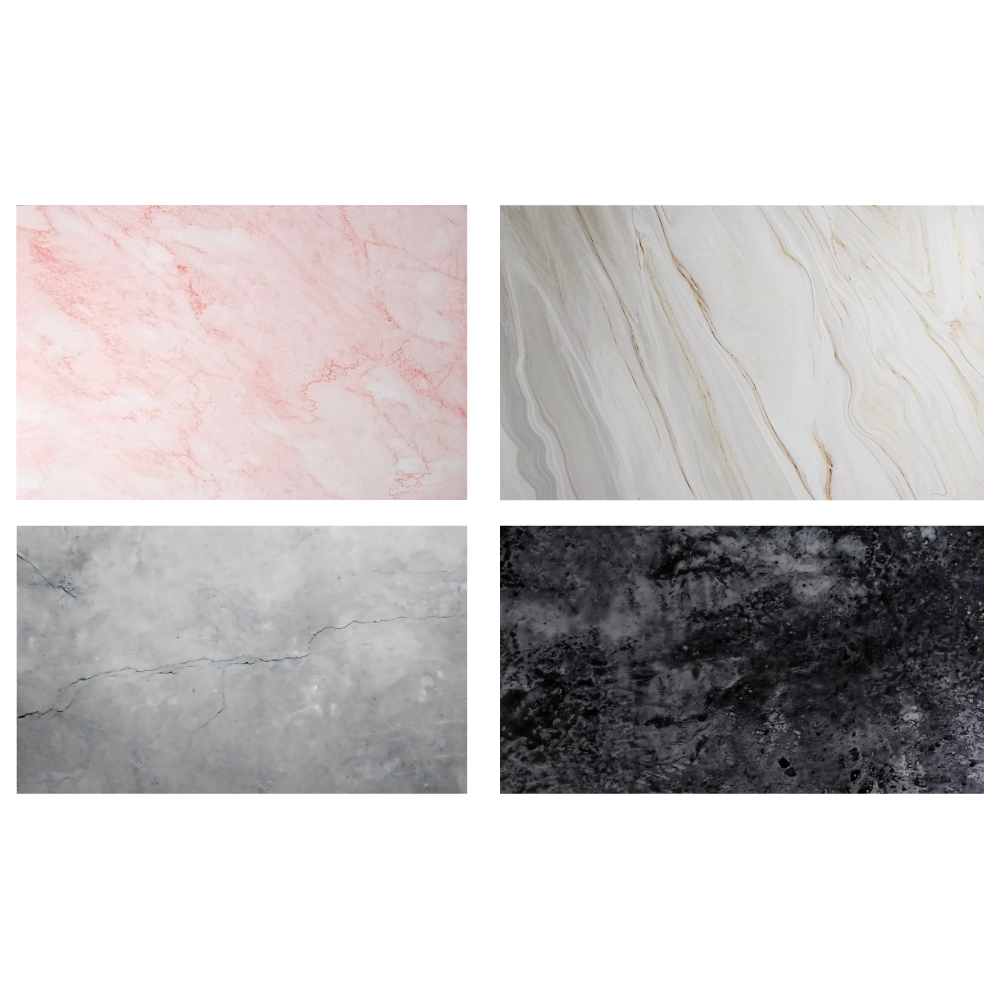Photo Studio Backdrop Background Sheet-Double Sided Flat Lay Splashproof Premium Paper Backdrop for Food, Small Product Photo Shoot-Size 56x88 (Set of 3)