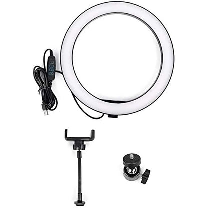 Ring Light with Stand-LED Photography light for Bloggers Youtubers Instagrammers (available in 12/10/8 inches)