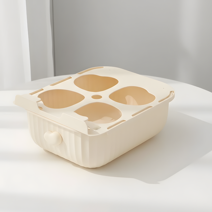 Clothes Organizer Boxes for Wardrobe | Storage Boxes for Bras, Socks, Innerwear & Baby Wear | Sliding Drawers for Cupboard