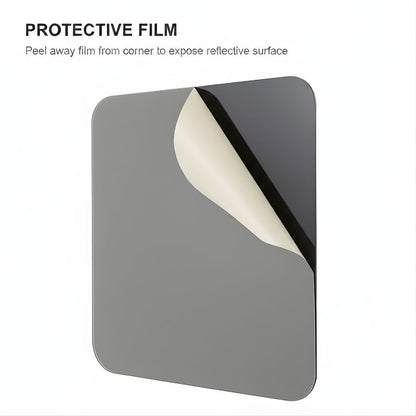 Acrylic White & Black Reflective Display Table Riser for Professional Product Photography,30x30CM Background Boards for Product Table Top Photography Shooting