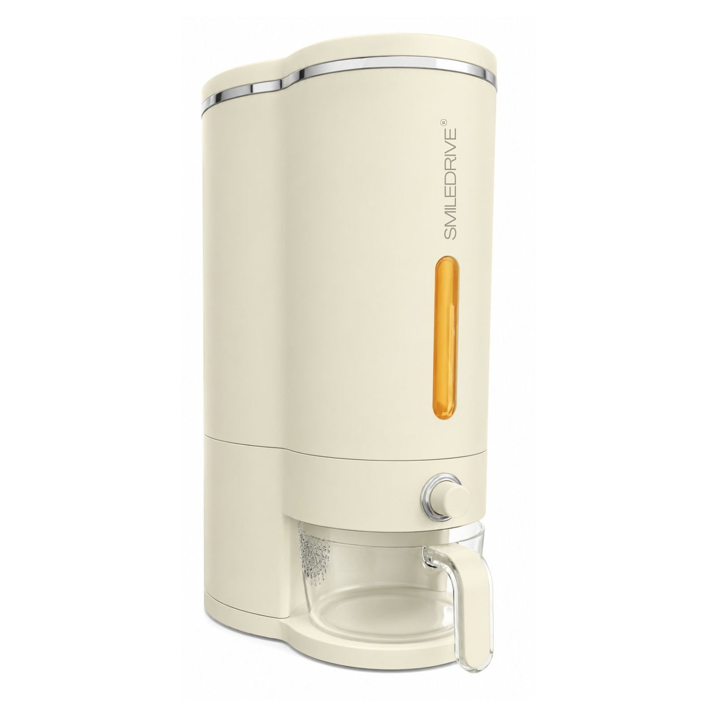 Rice Dispenser Grain Storage and Dispensing Unit with Measuring Cup | 10KG Airtight Grain Storage Organizer for Kitchen