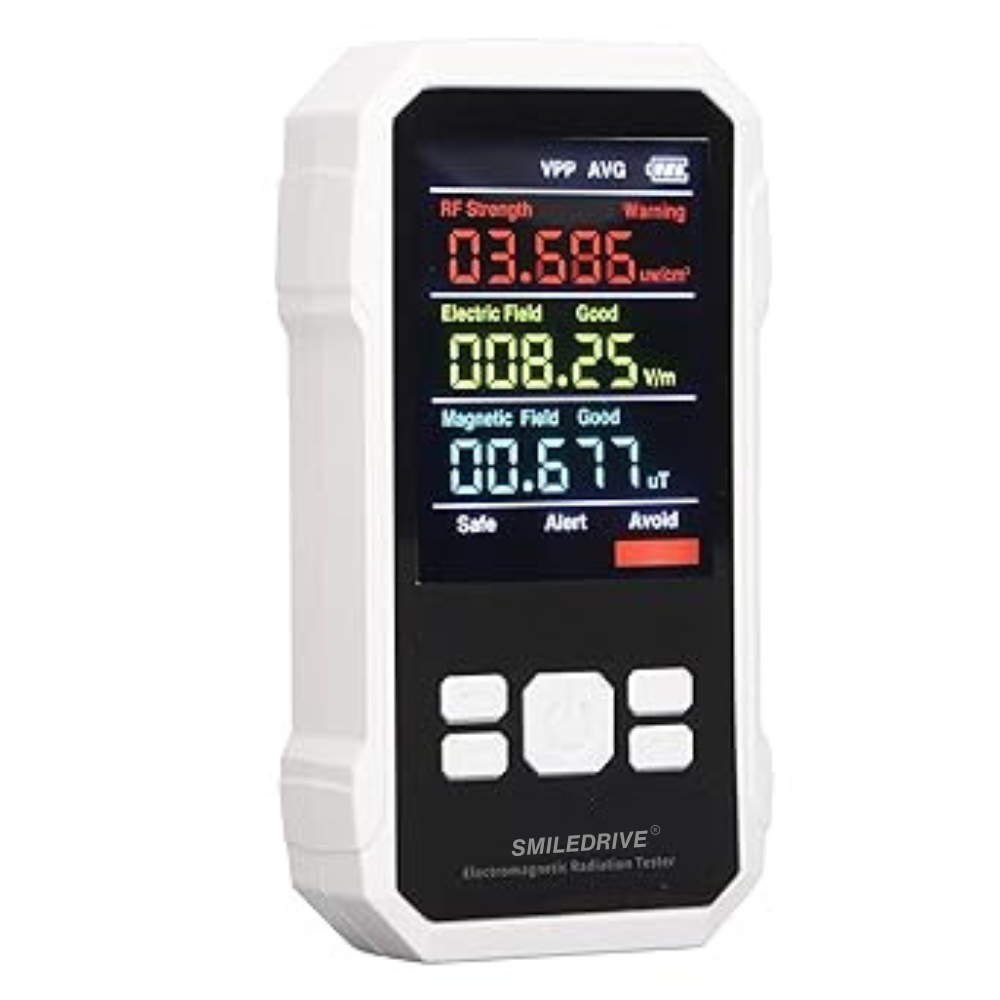 Portable Electromagnetic Radiation EMF Tester Electric Magnetic Field Dosimeter Detector