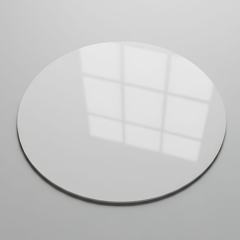 Acrylic White & Black Reflective Display Table Riser for Professional Product Photography,30x30CM Background Boards for Product Table Top Photography Shooting