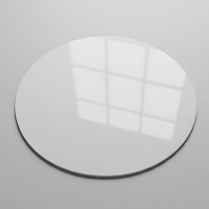 Acrylic White & Black Reflective Display Table Riser for Professional Product Photography,30x30CM Background Boards for Product Table Top Photography Shooting