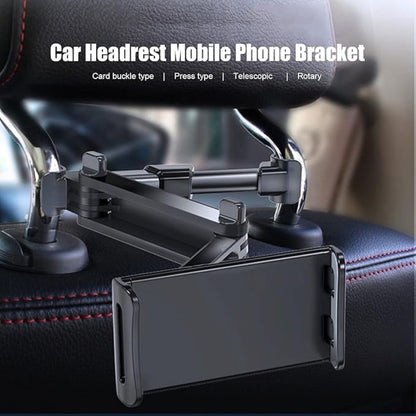 Mobile Holder Stand for Car 4.5" to 11" Devices – 360° Adjustable Tablet & Phone Holder with Extendable Arm and Secure Grip