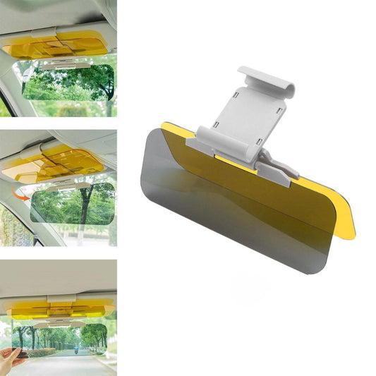 Anti Glare Sun Visor For Car | Day Night Car Visor | UV Protection & Blue Light Filter Blocks 97.4% UV Rays