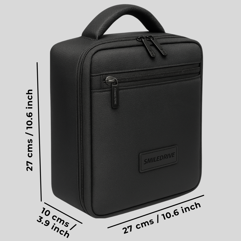 Mini DSLR Camera Bag | Compact, Water-Resistant & Lightweight | Fits DSLR/Mirrorless + 2 Lenses
