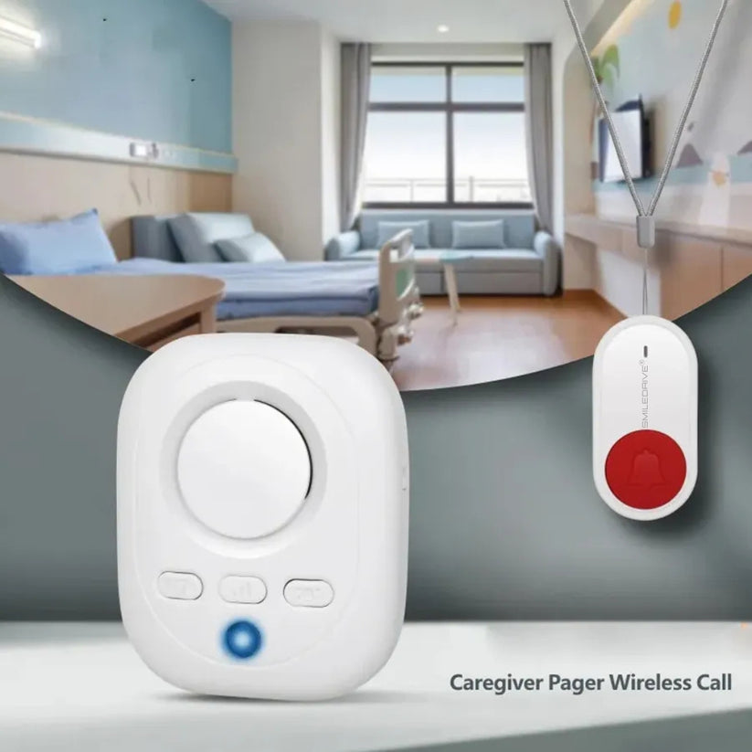 Smiledrive Wireless Call Bell for Patients SOS Device for elderly Emer ...
