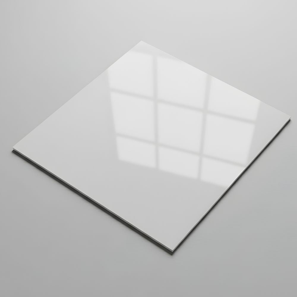 Acrylic White & Black Reflective Display Table Riser for Professional Product Photography,30x30CM Background Boards for Product Table Top Photography Shooting