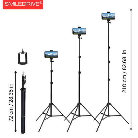Photo Studio Light Box Product Photography 43 sq cm Lighting Tent with 2 LED-Made in India Photo Booth with a Tripod