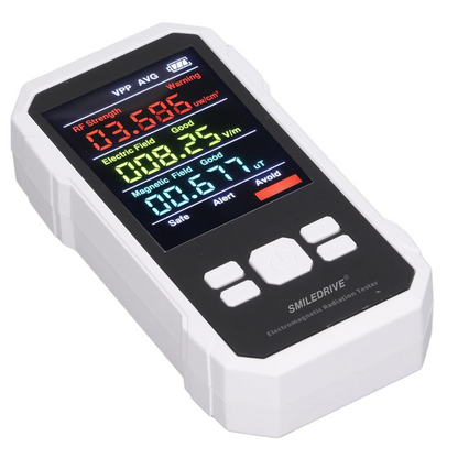 Portable Electromagnetic Radiation EMF Tester Electric Magnetic Field Dosimeter Detector