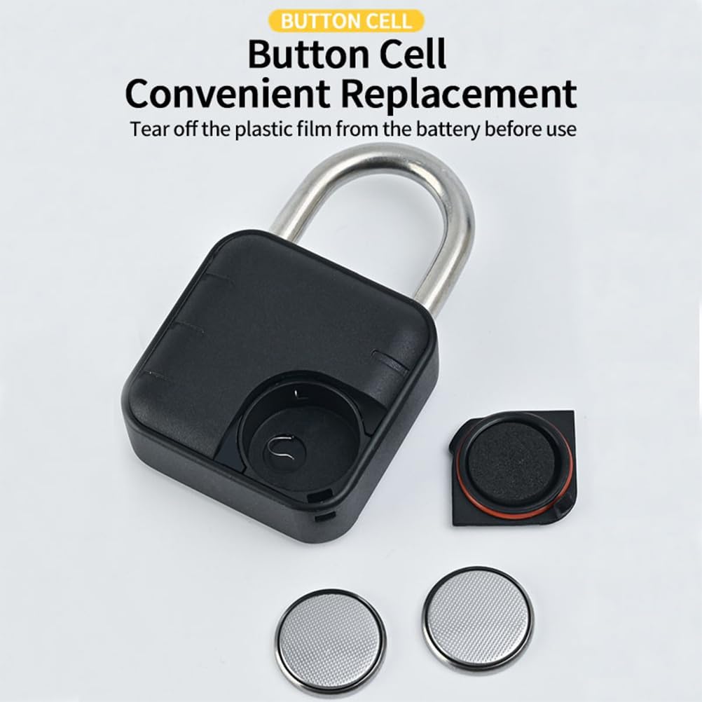 Combination Lock Digital Mini Padlock - IP67 Waterproof with 6-Digit Password and 1 Year Standby