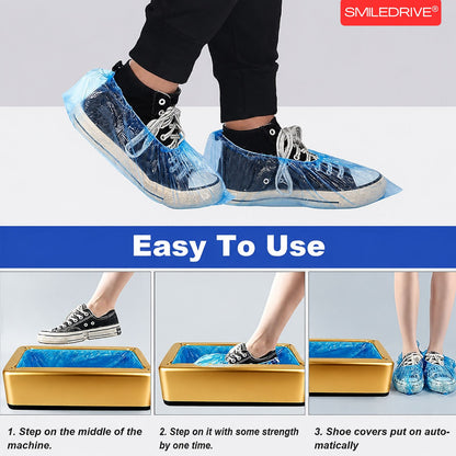 Shoe Cover Dispenser Refills – 100 Pcs / 200 Pcs | T-Clip Compatible Covers for Automatic Dispensers (ONLY REFILLS)