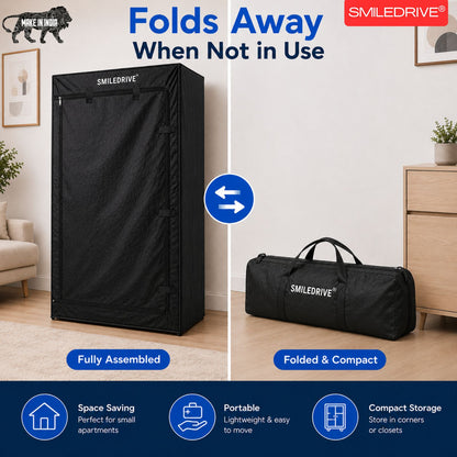 Electric Clothes Dryer Machine | Heavy-Duty 3-Tier Rack | Quick-Dry Technology | Hygienic, Foldable & Space-Saving Design | Made in India