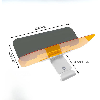 Anti Glare Sun Visor For Car | Day Night Car Visor | UV Protection & Blue Light Filter Blocks 97.4% UV Rays