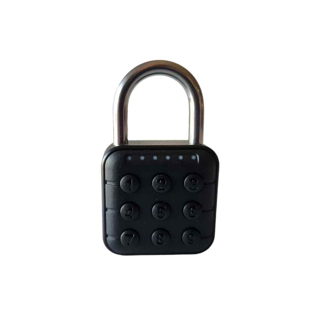 Combination Lock Digital Mini Padlock - IP67 Waterproof with 6-Digit Password and 1 Year Standby