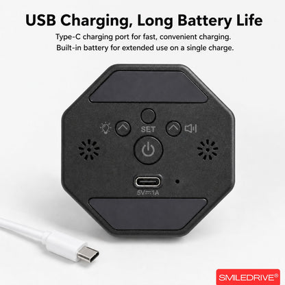 Pomodoro Timer | Digital Kitchen Timer | Productivity Timer with Flip Display, Preset Countdown Modes, Count-Up Function & USB-C Charging