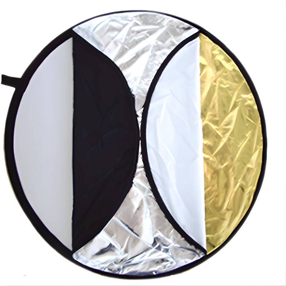 5‑in‑1 Photography Reflector – Camera Reflector & Light Reflector for Photography, Foldable Five in One Reflectors for Studio & Outdoor Shoots