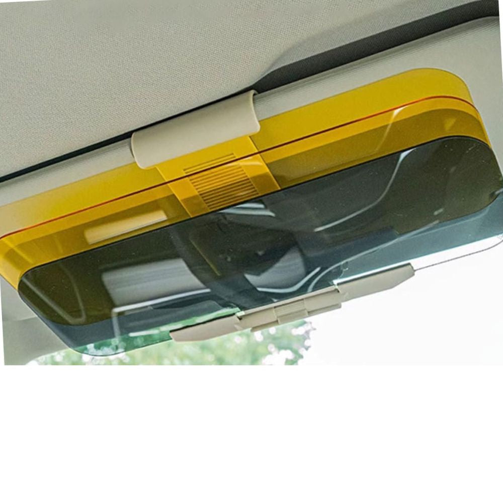 Anti Glare Sun Visor For Car | Day Night Car Visor | UV Protection & Blue Light Filter Blocks 97.4% UV Rays