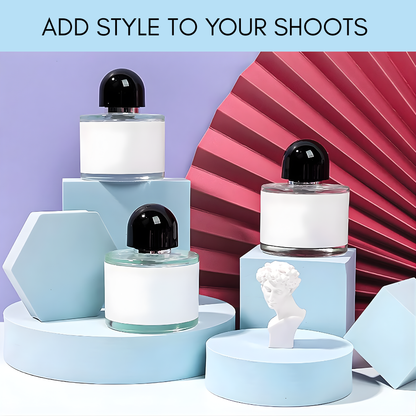 Product Photography Props 6-piece Set | Jewelry photo shoot props | Hard Foam Riser & Blocks | Lightweight, Waterproof, Re-usable