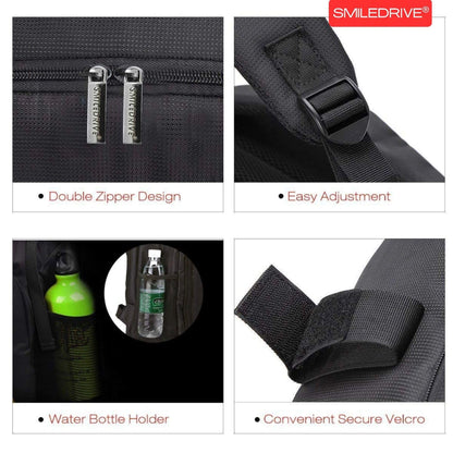 Waterproof DSLR Camera & Laptop Backpack – Lightweight, Durable & Travel-Ready Gear Bag with Top-Side Buckles | Fits Most Common Camera Sizes | Custom Dividers | Rain Cover