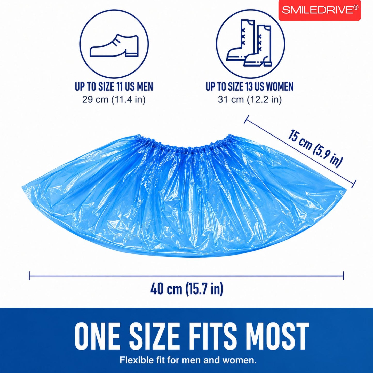 Shoe Cover Dispenser Refills – 100 Pcs / 200 Pcs | T-Clip Compatible Covers for Automatic Dispensers (ONLY REFILLS)